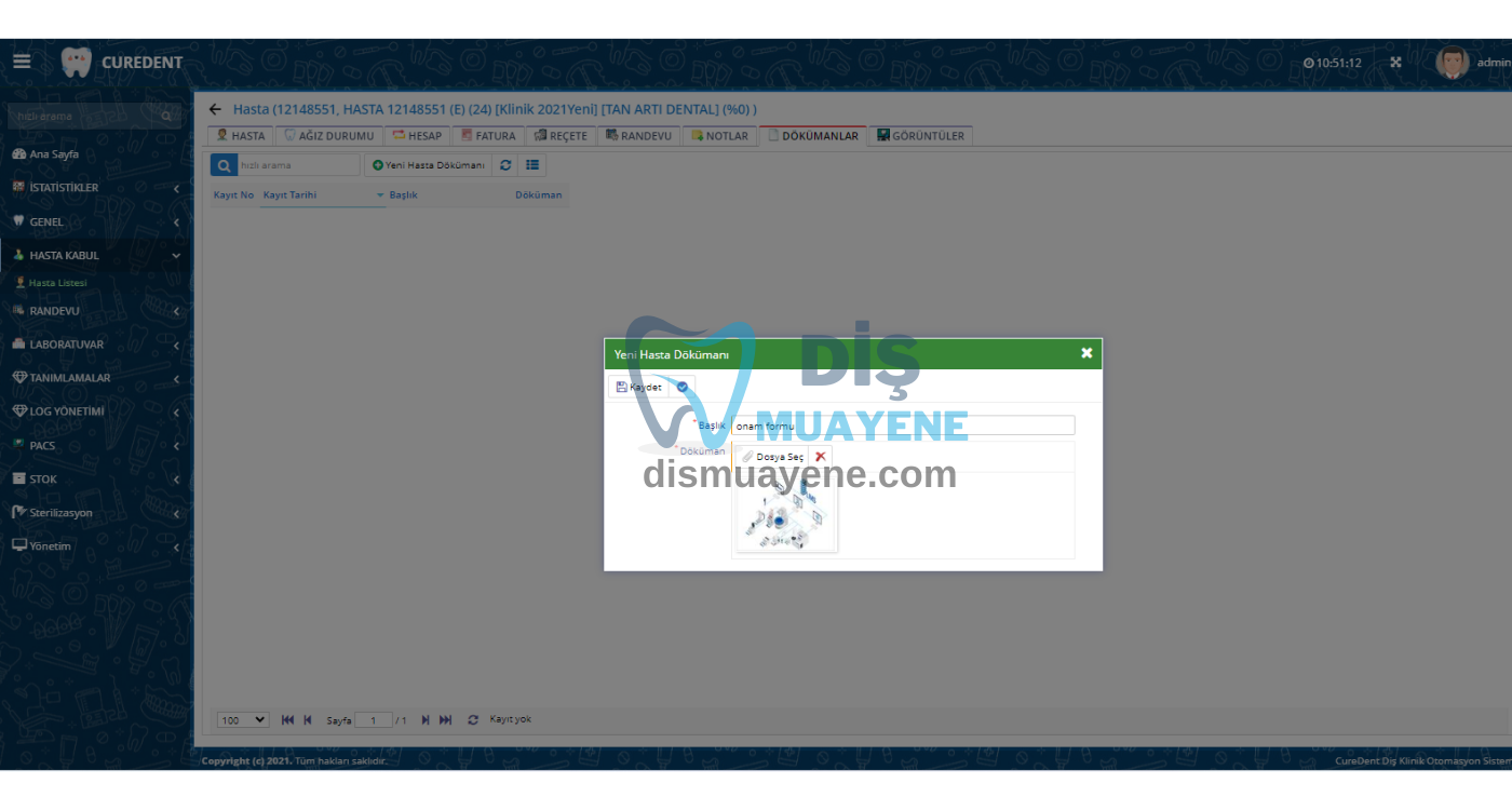 Hasta Dökümanları